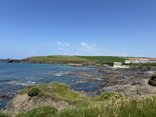 Roseland Peninsula Rocks on the coastline